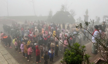 GP.Hưng Hóa - Giáo Họ Thôn Lý, Giáo Xứ Sa Pa Dâng Thánh Lễ Tạ Ơn Và Mừng Tất Niên