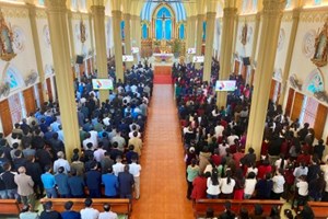 GP.Hưng Hóa - Giáo xứ Lã Hoàng mừng lễ Tân Niên Bính Ngọ 2026: Cầu Bình An Năm Mới