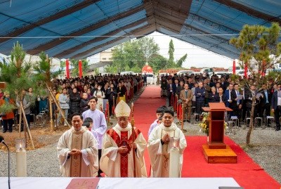 GP.Hưng Hóa - Giáo Xứ Tuyên Quang: Thánh Lễ Mùng 3 Tết – Thánh Hóa Công Ăn Việc Làm