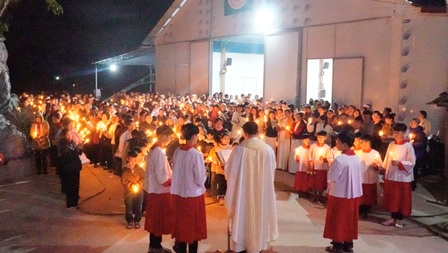 GP.Hưng Hóa - Thánh Lễ Đức Mẹ Dâng Chúa Giêsu Trong Đền Thờ Tại Giáo Xứ Phù Lao