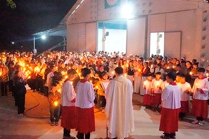 GP.Hưng Hóa - Thánh Lễ Đức Mẹ Dâng Chúa Giêsu Trong Đền Thờ Tại Giáo Xứ Phù Lao