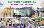 GP.Hưng Hóa - Bản tin giáo phận Hưng Hoá | Từ ngày 22/02 - 07/3/2026