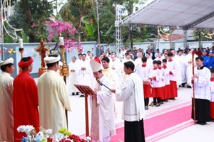 GP.Hưng Hóa - Giáo xứ Thanh Uyên: Thánh lễ Tạ ơn, làm phép và khánh thành Nhà Mục vụ