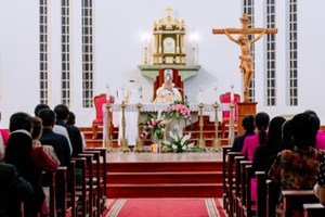 GP.Hưng Hóa - Giáo xứ Chính tòa Sơn Lộc mừng lễ Thánh Giuse –  Quan thầy Hội dòng Mến Thánh Giá  và các Hội đoàn