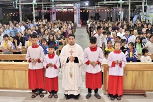 GP.Hưng Hóa - Thánh lễ kính Thánh Giuse, Quan thầy Hội Gia Trưởng Giáo xứ Trại Sơn