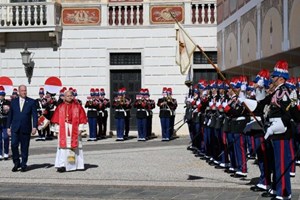 [Tông du Monaco] Đức Thánh Cha thăm hữu nghị Thân Vương Monaco