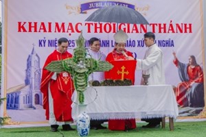 GP.Hưng Hóa - Thánh Lễ Lá Và Khai Mạc Thời Gian Thánh Tại Giáo Xứ Phú Nghĩa Năm 2026