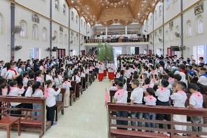 GP.Hưng Hóa - Giáo Xứ An Thịnh: Thánh Lễ Lá Khai Mạc Tuần Thánh Và Kỳ Thi Kinh Nguyện - Giáo Lý Mùa Chay 2026