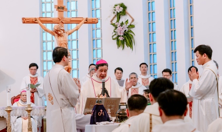 GP.Hưng Hóa - Thánh Lễ Làm Phép Dầu 2026 Tại Nhà Thờ Chính Toà Sơn Lộc