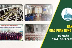 GP.Hưng Hóa - Bản tin giáo phận Hưng Hoá | Từ ngày 11/4 - 18/4/2026