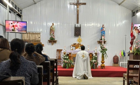 GP.Hưng Hóa - Giáo họ Văn Bàn hân hoan Chầu Thánh Thể thay mặt Giáo phận trong Chúa nhật Chúa Chiên Lành