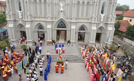 GP.Hưng Hóa - Giáo xứ Cát Ngòi mừng đại lễ Phục Sinh năm 2026