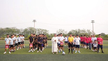 GP.Hưng Hóa - Giải bóng đá gia trưởng liên xứ 2026 khai mạc trong niềm vui mừng Chúa Phục Sinh