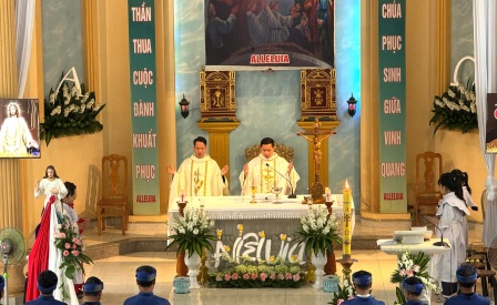 GP.Hưng Hóa - Giáo họ Nhà xứ Tân Quang hân hoan mừng Đại lễ Chúa Phục Sinh