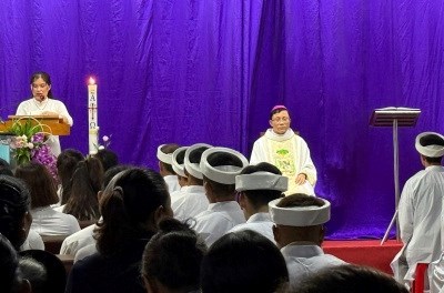 GP.Hưng Hóa - Ánh sáng Phục Sinh trên vùng Ngoại Biên Văn Bàn: Dấu ấn chuyến viếng thăm của Đức Cha Phụ tá Phao-lô