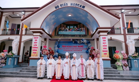 GP.Hưng Hóa - Giáo họ Ngọc Am: Thánh lễ Tạ ơn Làm phép và Khánh thành Nhà đa năng, Phòng học Giáo lý