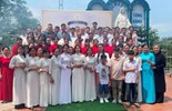 GP.Hưng Hóa - Nhóm Thăng Tiến Hôn Nhân Gia Đình Giáo Phận  Họp Mặt Hành Hương Lãnh Nhận Ơn Toàn Xá Tại Nhà Thờ Giáo Xứ Phú Nghĩa