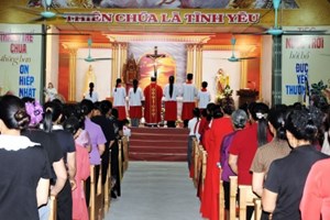 GP.Hưng Hóa - Giáo xứ Trại Sơn: Thánh lễ Chúa Thánh Thần Hiện Xuống