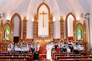 GP.Hưng Hóa - Giáo xứ Xuân Thành: Cầu nguyện cho các sĩ tử thi vào lớp 10 và tốt nghiệp Trung học Phổ Thông