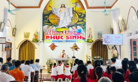 GP.Hưng Hóa - Giáo họ Tâm Bằng mừng lễ Thánh Giuse Thợ – Quan thầy Hội Gia trưởng và khai mạc Tháng Hoa