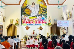 GP.Hưng Hóa - Giáo họ Tâm Bằng mừng lễ Thánh Giuse Thợ – Quan thầy Hội Gia trưởng và khai mạc Tháng Hoa