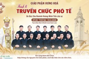 GP.Hưng Hóa - Trực tuyến | Thánh lễ Truyền Chức Phó Tế | 02.6.2026 | Giáo Phận Hưng Hoá