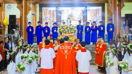 GP.Hưng Hóa - Giáo họ Mộc Hoàn mừng kính Thánh Giacôbê Tông đồ, quan thầy