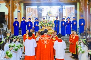GP.Hưng Hóa - Giáo họ Mộc Hoàn mừng kính Thánh Giacôbê Tông đồ, quan thầy