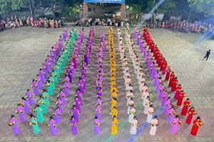 GP.Hưng Hóa - Giáo Xứ Ngô Xá Và Giáo Xứ Giàng La Pán Hiệp Hành Dâng Hoa Kính Đức Mẹ Maria