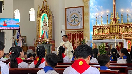 GP.Hưng Hóa - Giáo Xứ Mậu Đông: Thánh Lễ Tạ Ơn Kết Thúc Năm Học Và Khai Mạc Chương Trình Hè 2026