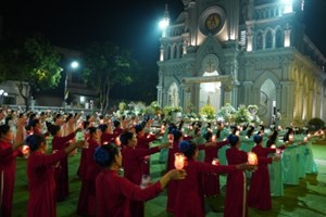 GP.Hưng Hóa - Mộc Hoàn – Cát Thuế: Dấu ấn hiệp thông liên giáo phận trong ngày bế mạc Tháng Hoa  