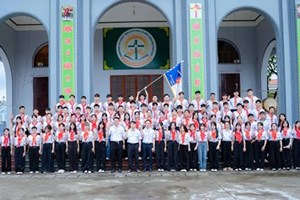 GP.Hưng Hóa - Thiếu Nhi Thánh Thể Giáo Hạt Yên Bái Tổ Chức Sa Mạc Huấn Luyện Salomon I