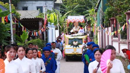 GP.Hưng Hóa - Thánh Lễ Kính Mình Và Máu Thánh Chúa Kitô Và Cung Nghinh Thánh Thể Tại Giáo Xứ Hiền Quan