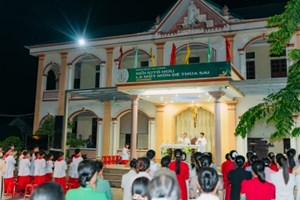 GP.Hưng Hóa - Giáo Xứ Trù Mật: Thánh Lễ Kính Mình Máu Thánh Chúa Kitô Và Đón Thầy Phó Tế